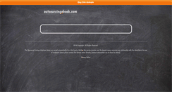 Desktop Screenshot of outsourcingebook.com